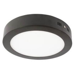 Cata Ct-5235 Siyah Kasa 18W Sıva Üstü Led Armatür Beyaz