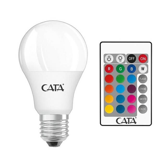 Cata Ct-4058G 9W RGB Uzaktan Kumandalı Led Ampul Beyaz