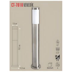 Cata Ct-7010 Bahçe Armatürü 80 cm