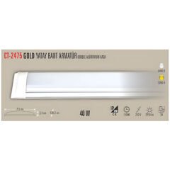 Cata Ct-2475 40W Ledli Bant Armatür / Günışığı
