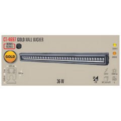 Cata Ct-4697 36W Gold Wallwasher 100cm - Günışığı