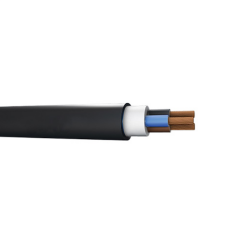 2*2,5 mm TTR Kablo / Siyah (1 metre) H05VV-F NYMHY