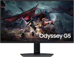 Samsung 27'' Odyssey LS27DG502EUXUF 2K 1ms 180Hz DisplayHDR 400 FreeSync Pivot IPS Oyuncu Monitör