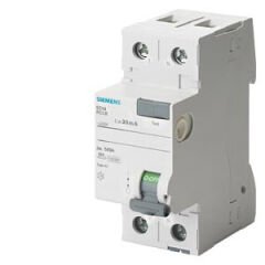 Siemens 2*25 Yangın Koruma Rölesi Kaçak Akım 300 Ma