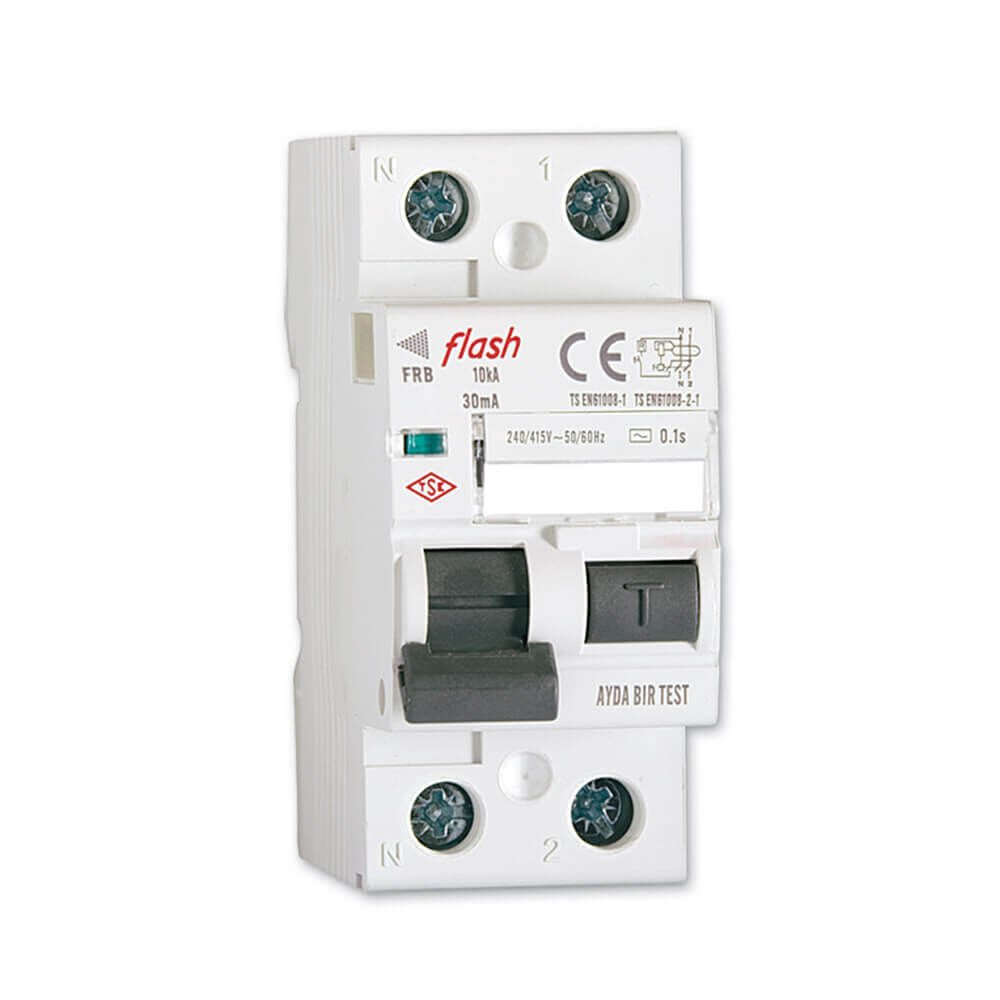 Flash 1*25 Mekanik Kaçak Akım Koruma Rölesi 30 Ma