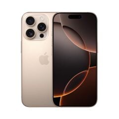 iPhone 16 Pro 128 GB Akıllı Telefon Çöl Titanium