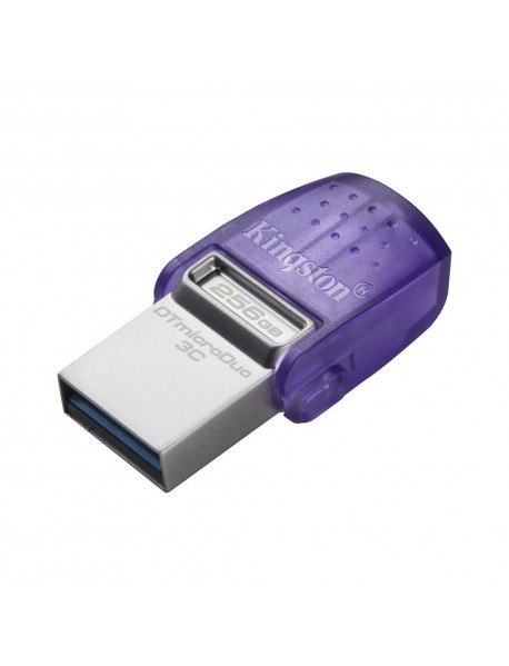 Kingston DTDUO3CG3/256GB DataTraveler microDuo 3C 200MB/s dual USB-A + USB-C Flash Bellek