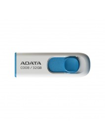 Adata C008/32GB 32GB USB2.0 Classic (White + Blue) Flash Bellek Adata C008/32GB 32GB USB2.0 Classic (White + Blue) Flash Bellek