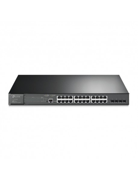Omada Tp-Link TL-SG3428X 24 Port 10/100/1000 Mbps Switch 4 Port 10GE SFP L2 Çelik Kasa Rack Mount