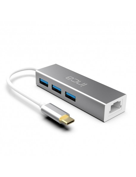 Inca ITPC-3T Usb C Usb 3.0+ Rj45 Ethernet Çoklayıcı