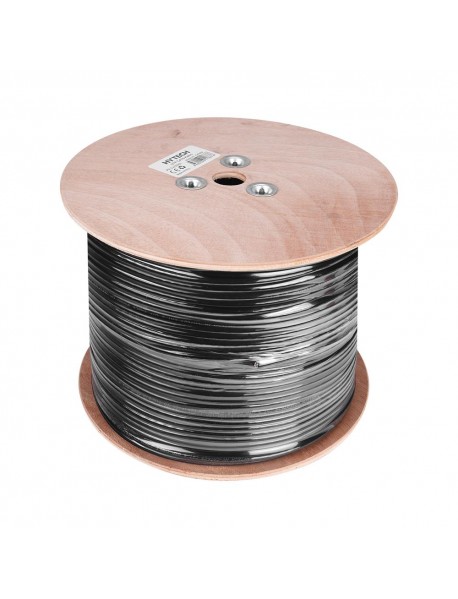 Hytech HY-CAT629 305mt Outdoor Gri/Siyah 0.56mm 23awg UTP CAT6 Dış Ortam Kablosu