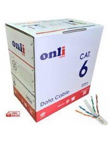 Onli ER-6002 U-UTP 23 AWG CCA CU 305 Metre Cat6 Kablo Onli ER-6002 U-UTP 23 AWG CCA CU 305 Metre Cat6 Kablo
