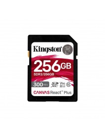 Kingston SDR2/256GB Canvas React Plus SDXC UHS-II 300R/260W U3 V90 for Full HD/4K/8K Hafıza Kartı Kingston SDR2/256GB Canvas React Plus SDXC UHS-II 300R/260W U3 V90 for Full HD/4K/8K Hafıza Kartı