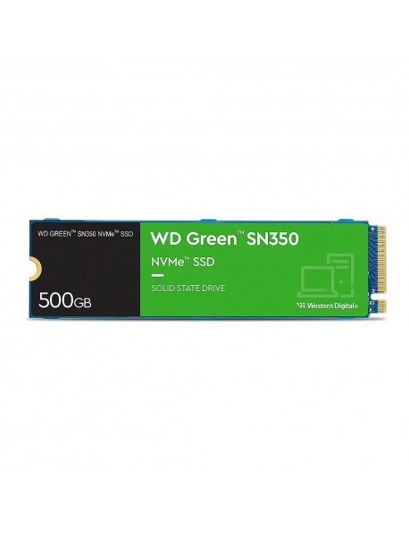 Wd 500Gb Green SN350 WDS500G2G0C PCIe Gen3 x4 Okuma 2400MB – Yazma 1500MB M.2 SSD