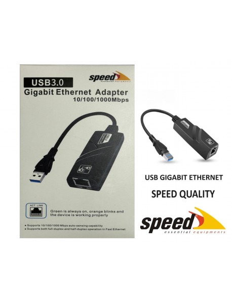 Speed UE050 10/100/1000 USB 2.0/3.0 Gigabit Ethernet Çevirici