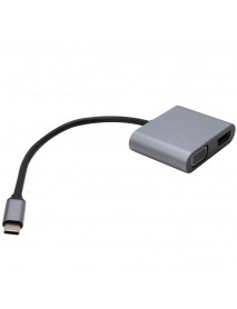 Vcom CU4512 Type-C To Hdmi+Vga+Usb2.0+ Type-C Çevirici Vcom CU4512 Type-C To Hdmi+Vga+Usb2.0+ Type-C Çevirici