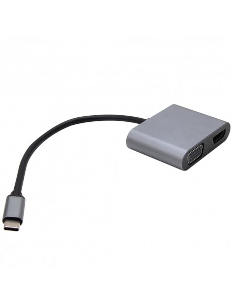 Vcom CU4512 Type-C To Hdmi+Vga+Usb2.0+ Type-C Çevirici