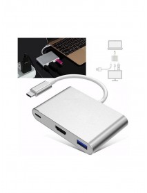 Codegen CDG-CNV39 USB 3.1 Type-C - USB 3.0+ HDMI+ USB 3.1 Type-C Çoklayıcı Adaptör Codegen CDG-CNV39 USB 3.1 Type-C - USB 3.0+ HDMI+ USB 3.1 Type-C Çoklayıcı Adaptör