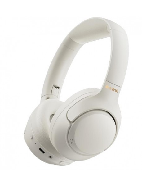 S-link DOOB Beyaz Hybrid ANC Bluetooth Kulaklık