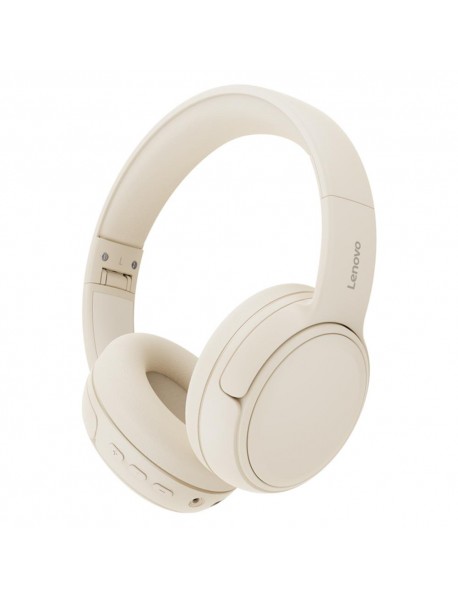 Lenovo EB320 Krem (Moon Rock White) Kulak Üstü Bluetooth Kulaklık