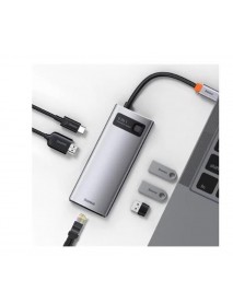 Baseus Flite Series 6in1 Type-C Hub Gri (B00052807813-00)