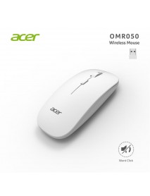 Acer Omr050 Beyaz Kablosuz Sessiz Tuşlu Mouse 1000-1200-1600 DPI Acer Omr050 Beyaz Kablosuz Sessiz Tuşlu Mouse 1000-1200-1600 DPI