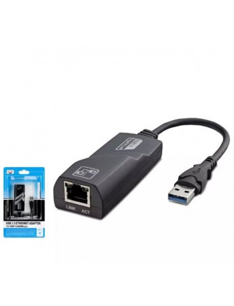 HADRON HDX5265 USB3.0 ETHERNET CARD 10/100/1000 MBPS SİYAH