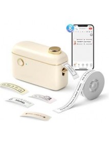 NIIMBOT H1S Cream Termal Taşınabilir Bluetooth Etiket Yazıcısı NIIMBOT H1S Cream Termal Taşınabilir Bluetooth Etiket Yazıcısı