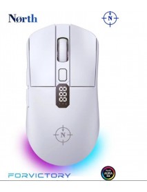 North Odin Pro WL Beyaz 26K DPI 750 IPS 70G UltraLight RGB Kablosuz Gaming Mouse North Odin Pro WL Beyaz 26K DPI 750 IPS 70G UltraLight RGB Kablosuz Gaming Mouse
