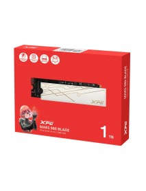 XPG 1TB MARS 980 BLADE 14.000MB/s-13.000MB/s PCIe Gen5 x4 M.2 2280 Ssd Harddisk (PS5 Uyumlu) XPG 1TB MARS 980 BLADE 14.000MB/s-13.000MB/s PCIe Gen5 x4 M.2 2280 Ssd Harddisk (PS5 Uyumlu)