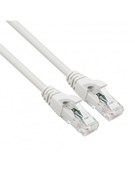 Vcom NP612B-0.5 Cat6 0.5MT Gri Utp Patch Kablo