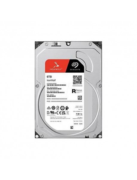Seagate 6TB Ironwolf 256MB 5400rpm 3.5" SATA 3.0 NAS ST6000VN006 Harddisk