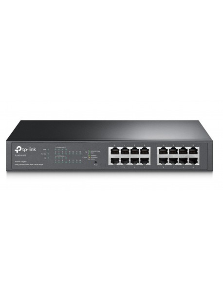 Tp-Link TL-SG1016PE 8 Port Poe+ 16 Port 10/100/1000 Mbps Switch Çelik Kasa Rack Mount