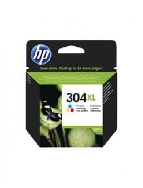 HP 304XL Color Renkli Yüksek Kapasiteli Kartuş N9K07AE