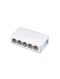 Tp-Link Mercusys MS105 5 Port 10/100 Mbps Switch Plastik Kasa Tp-Link Mercusys MS105 5 Port 10/100 Mbps Switch Plastik Kasa