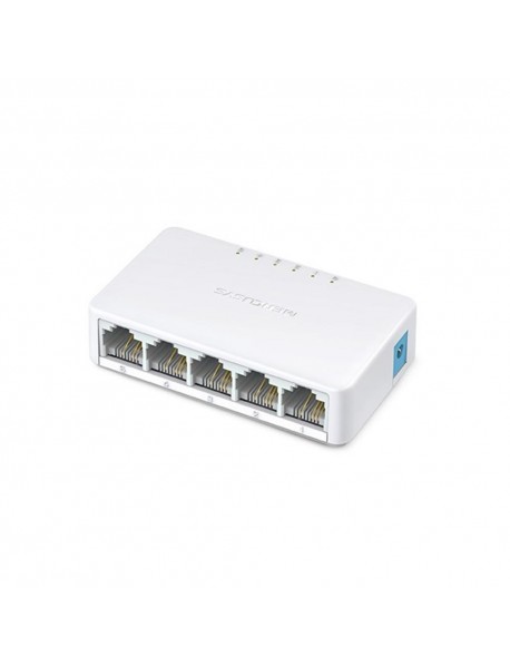 Tp-Link Mercusys MS105 5 Port 10/100 Mbps Switch Plastik Kasa
