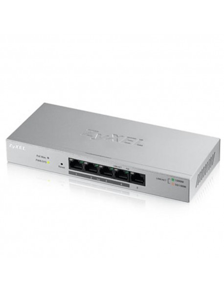 Zyxel GS1200-5HP 5 Port 4 Port Poe+ 10/100/1000 Yönetilebilir Switch
