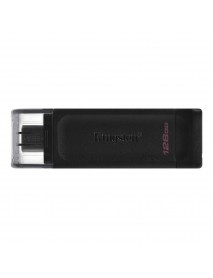 Kingston DT70 128GB USB-C 3.2 Gen 1 Type-C Flash Bellek Kingston DT70 128GB USB-C 3.2 Gen 1 Type-C Flash Bellek