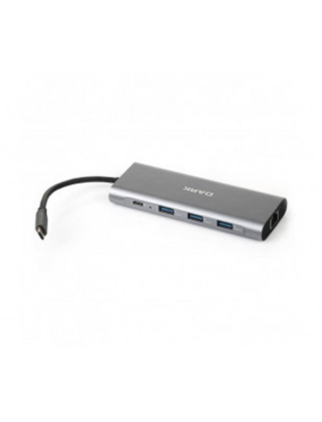 Dark DK U31x36 USB 3.1 Type C 9 in 1 Ethernet / HDMI / TF SD Kart Okuyucu / USB 3.0 / HUB