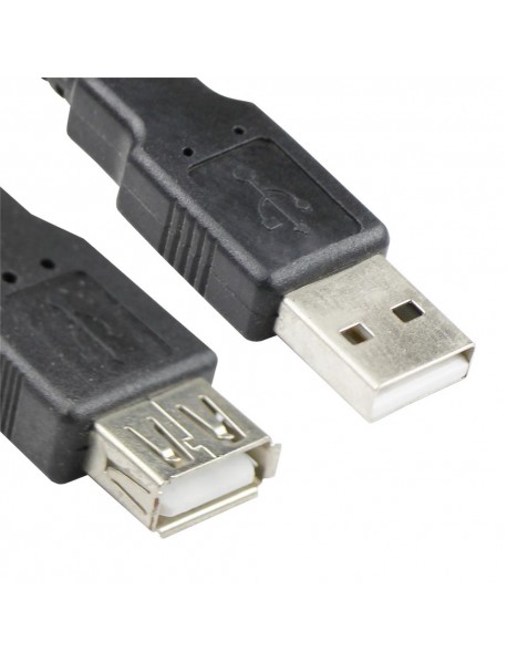 Vcom CU202-B-3.0 Siyah 3.0MT Usb 2.0 Uzatma Kablosu