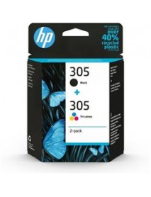 HP 305 Black/Color Siyah/Renkli Multi Paket 6ZD17AE HP 305 Black/Color Siyah/Renkli Multi Paket 6ZD17AE
