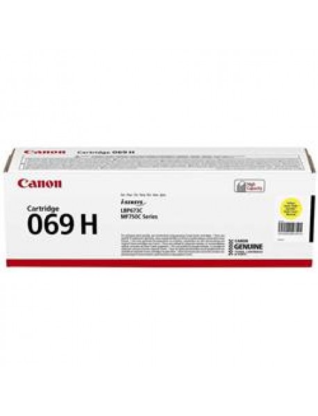Canon CRG-069H Y Yüksek Kapasiteli Yellow Sarı Toner MF754/752/673