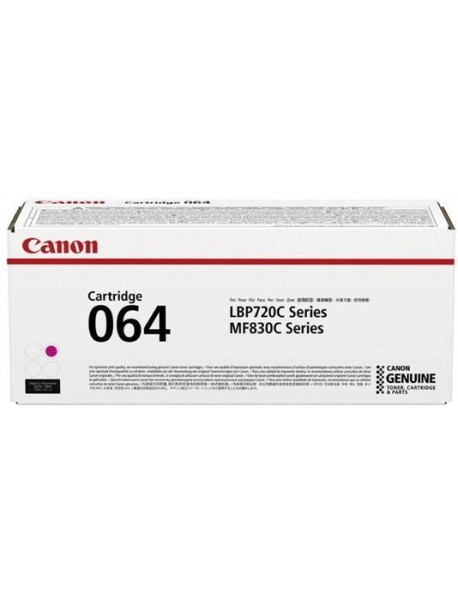 Canon CRG-064 M Magenta Kırmızı 5.000 Sayfa Toner MF832