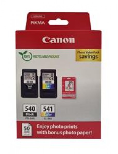 Canon PG-540 CL-541 Photo Value Multipack 2'li Mürekkep Kartuş