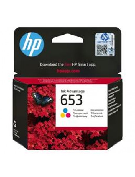 HP 653 Color Renkli Kartuş 3YM74AE