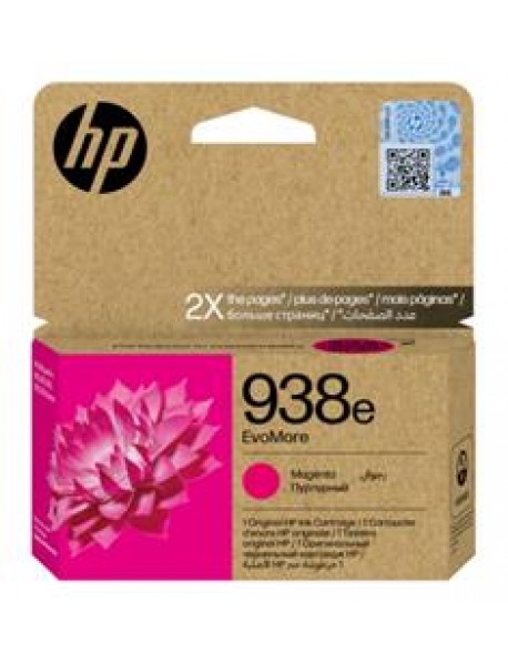 HP 938e Magenta Kırmızı Yüksek Kapasite Kartuş 4S6Y0PE