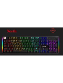 North Shield Blue Switch Türkçe Q RGB Mekanik Gaming Klavye North Shield Blue Switch Türkçe Q RGB Mekanik Gaming Klavye