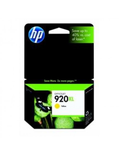 HP 920XL Yellow Sarı Yüksek Kapasiteli Kartuş CD974AE