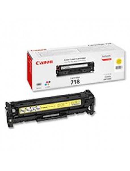 Canon CRG-718Y Yellow Sarı Toner MF728/729 MFC8350/8580 LBP7210
