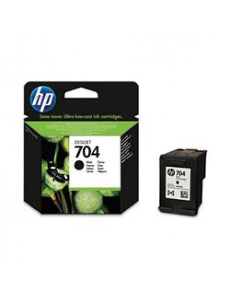 HP 704 Black Siyah Kartuş CN692AE